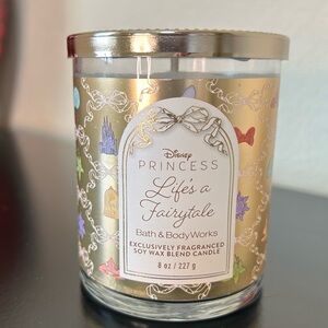 Bath & Body Works x Disney Princess Life's a Fairytale Single Wick Candle